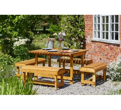 Cotswold Table & Bench Set